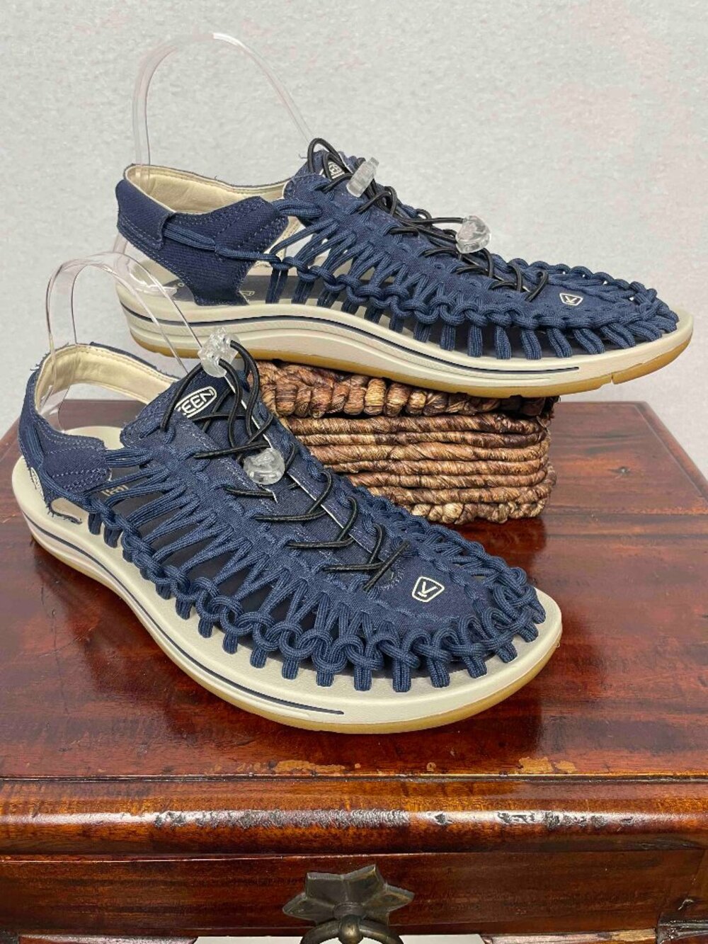 Keen Uneek Sandals in Navy and Birch Mens Size 11